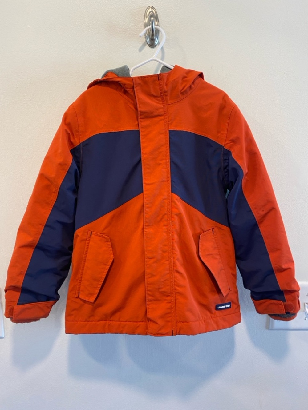 Lands' End Kids Squall Waterproof Insulated Jacket size 4 snow coat winter - Picture 3 of 11